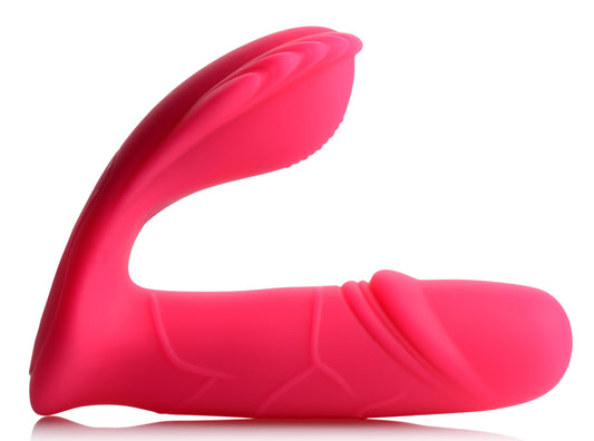 Panty Thumper 7X Thumping Silicone Vibrator with Remote Control - UABDSM