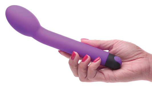 10X Silicone G-Spot Vibrator - Purple - UABDSM