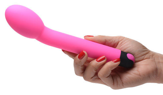10X Silicone G-Spot Vibrator - Pink - UABDSM