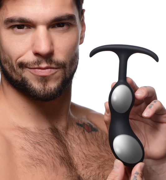 Premium Silicone Weighted Prostate Plug - Large Premium Silicone Weighted Prostate Plug - Large - UABDSM