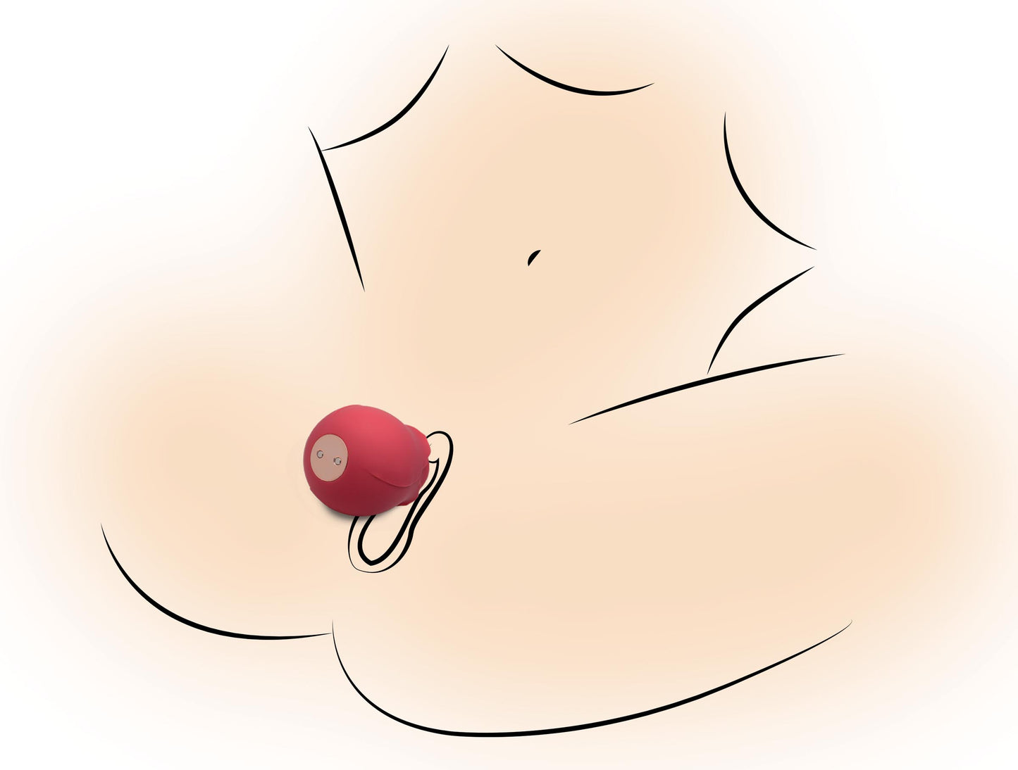 Bloomgasm Wild Rose 10X Silicone Clit Stimulator - UABDSM