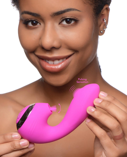 10X Licking G-Throb Rechargeable Silicone Vibrator 10X Licking G-Throb Rechargeable Silicone Vibrator - UABDSM