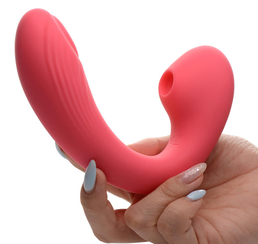 Joy-Pulse 7X Pulsing Silicone Air-Stim Vibe - UABDSM