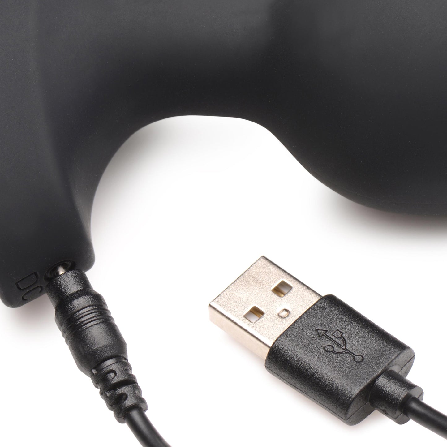 28X Laser Heart Silicone Anal Plug with Remote – Large - UABDSM