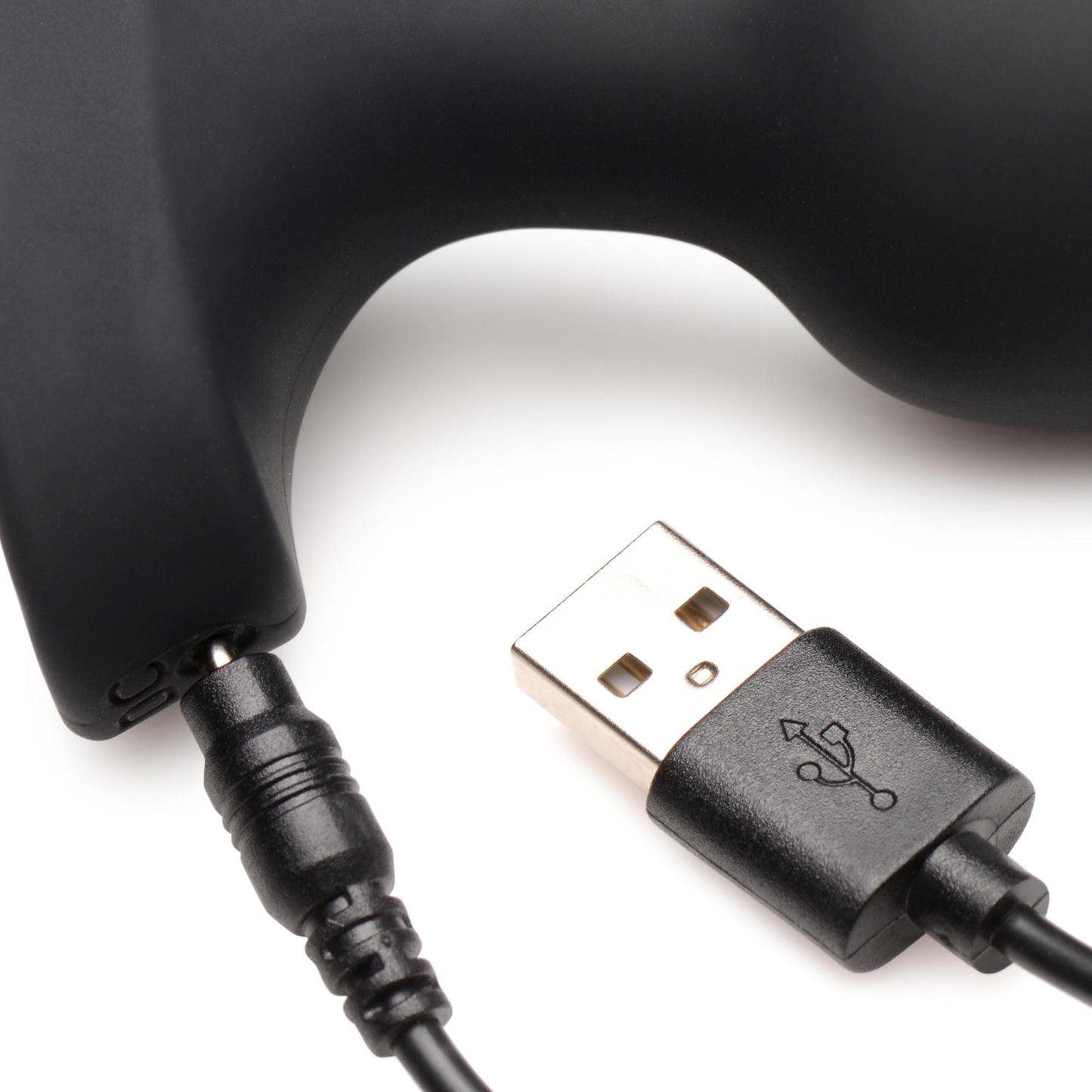 28X Laser Fuck Me Silicone Anal Plug with Remote Control - Medium - UABDSM