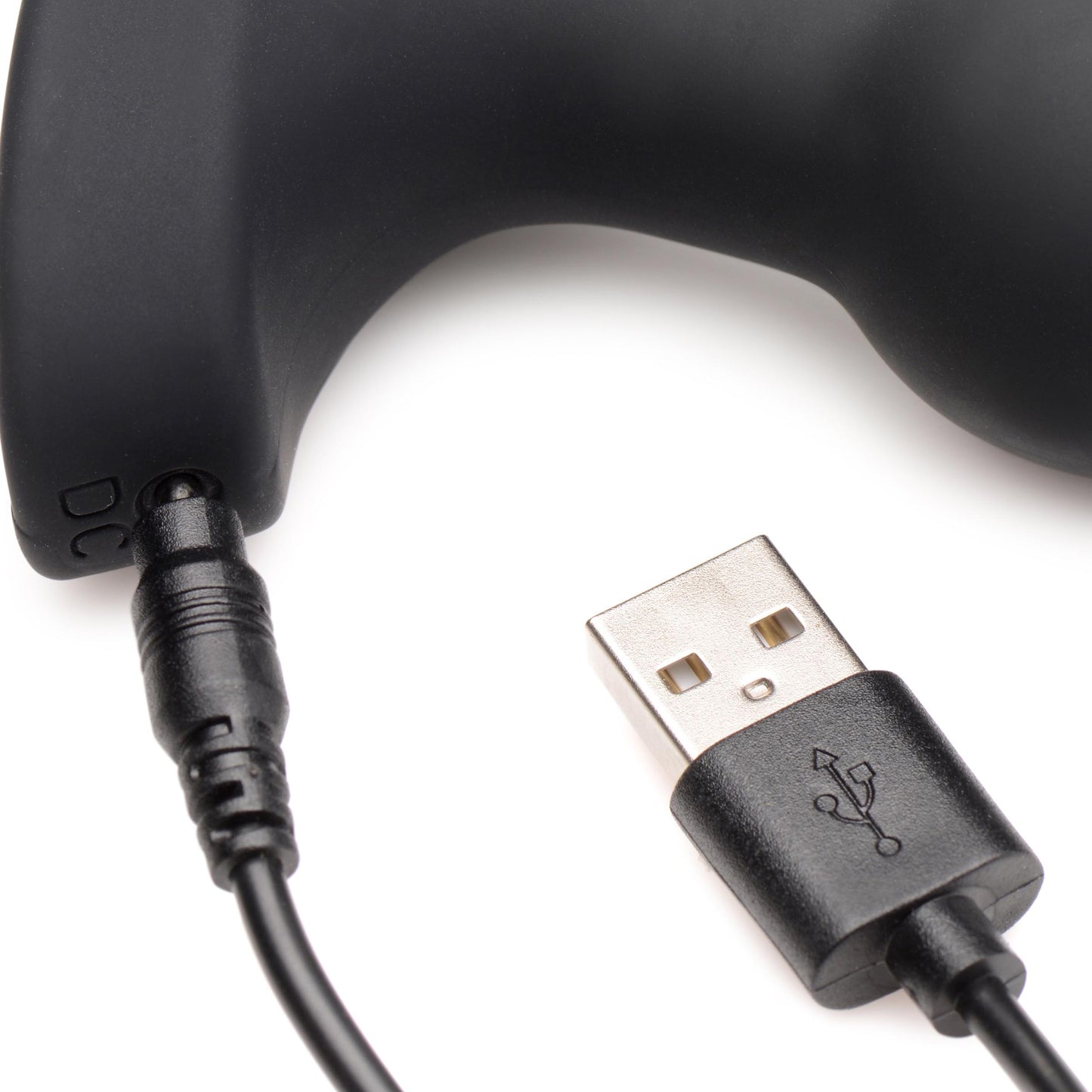 28X Laser Fuck Me Silicone Anal Plug with Remote Control - Small - UABDSM