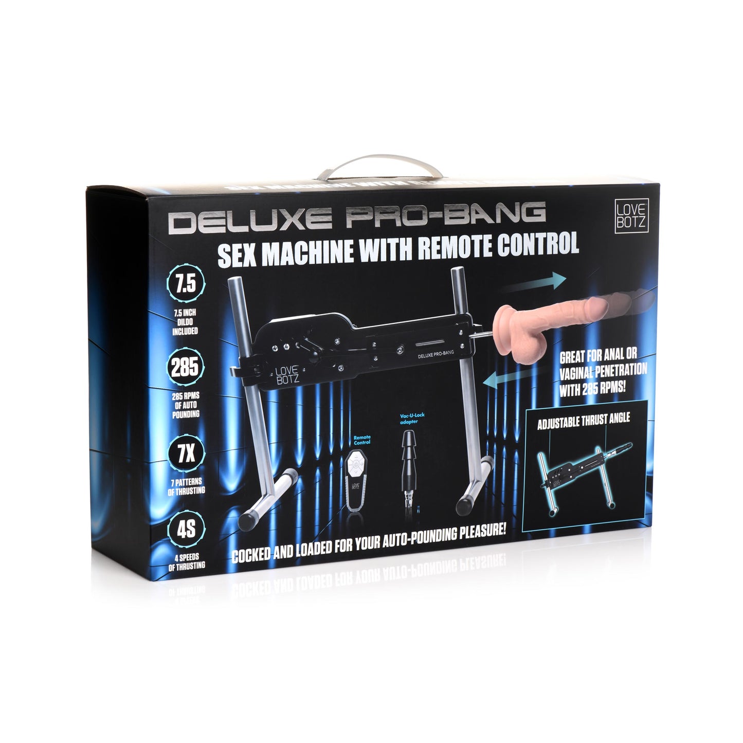 Deluxe Pro-Bang Sex Machine with Remote Control - UABDSM