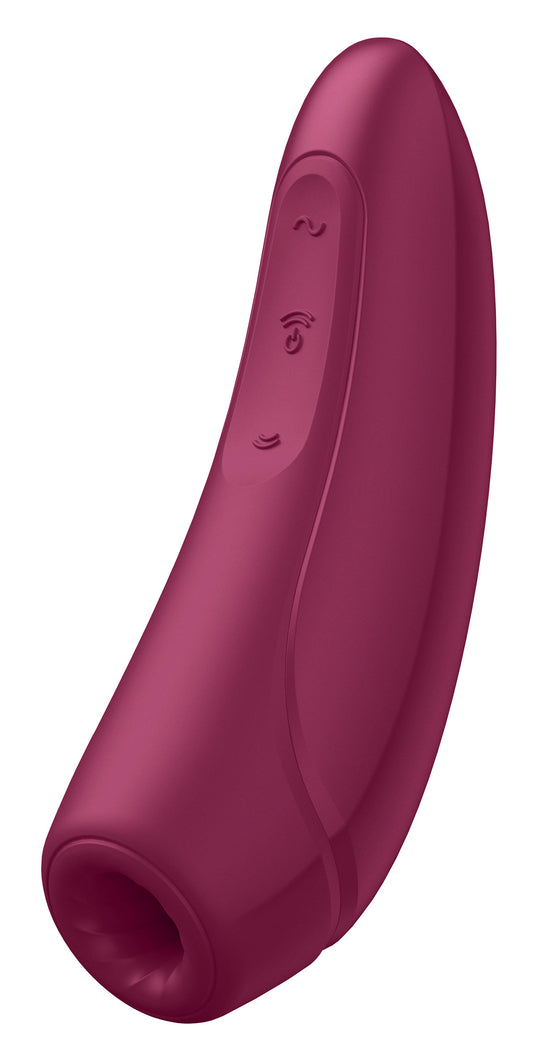 Satisfyer Curvy 1 Plus Air Pulse Stimulator and Vibrator Satisfyer Curvy 1 Plus Air Pulse Stimulator and Vibrator - UABDSM