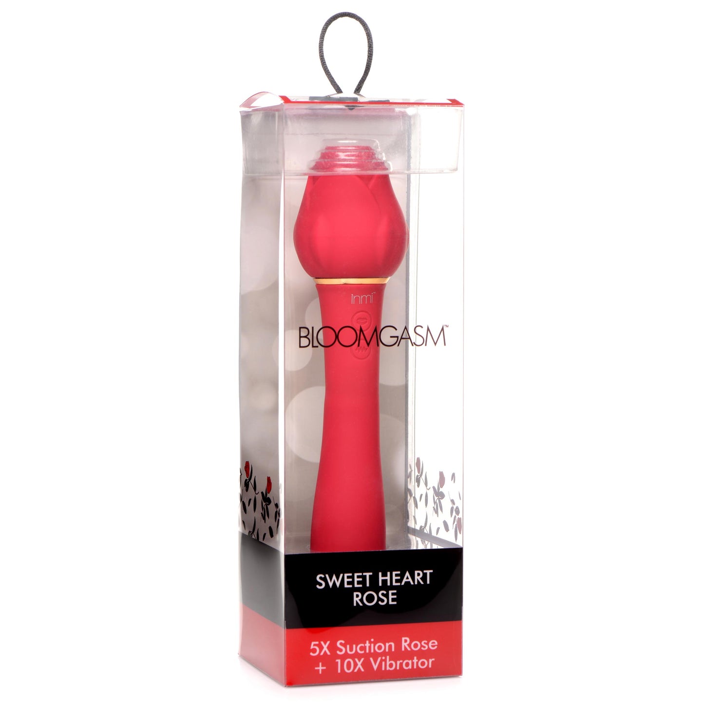Bloomgasm Sweet Heart Rose Clit Suction Vibrator - UABDSM