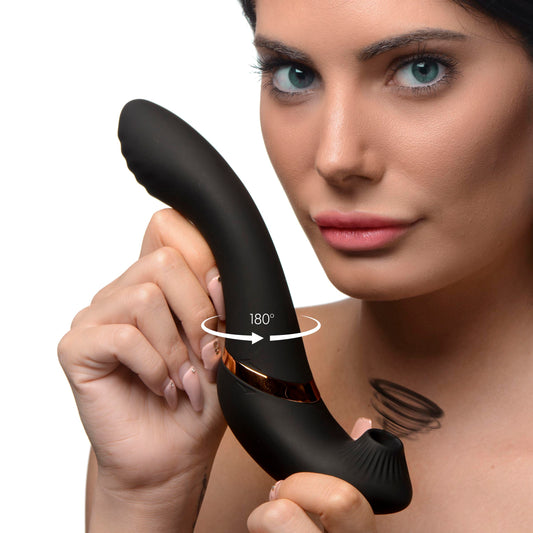 7X Swivel Sucker 180 Rotating Silicone Suction Vibrator 7X Swivel Sucker 180 Rotating Silicone Suction Vibrator - UABDSM