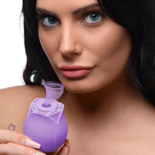 Bloomgasm Wild Rose 10X Suction Clit Stimulator - Purple Bloomgasm Wild Rose 10X Suction Clit Stimulator - Purple - UABDSM