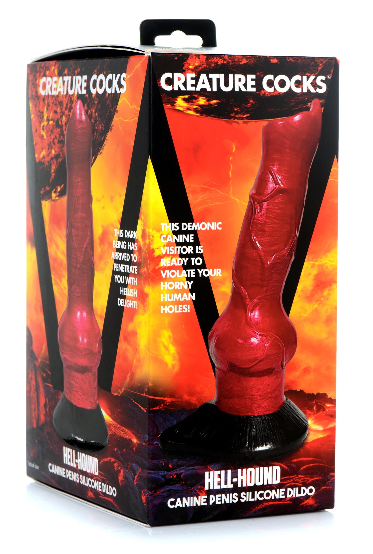 Hell-Hound Canine Penis Silicone Dildo - UABDSM