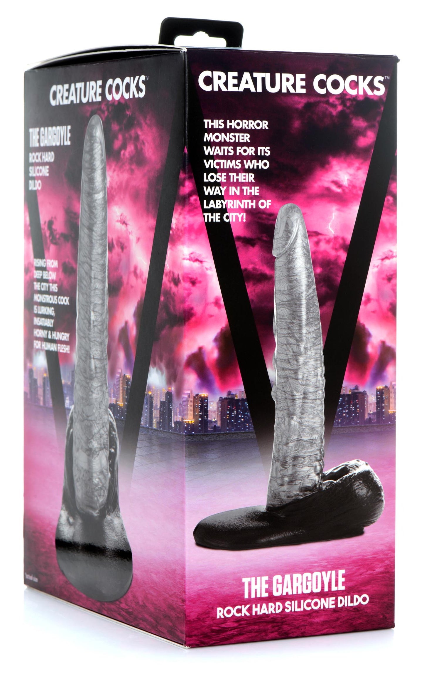 The Gargoyle Rock Hard Silicone Dildo - UABDSM