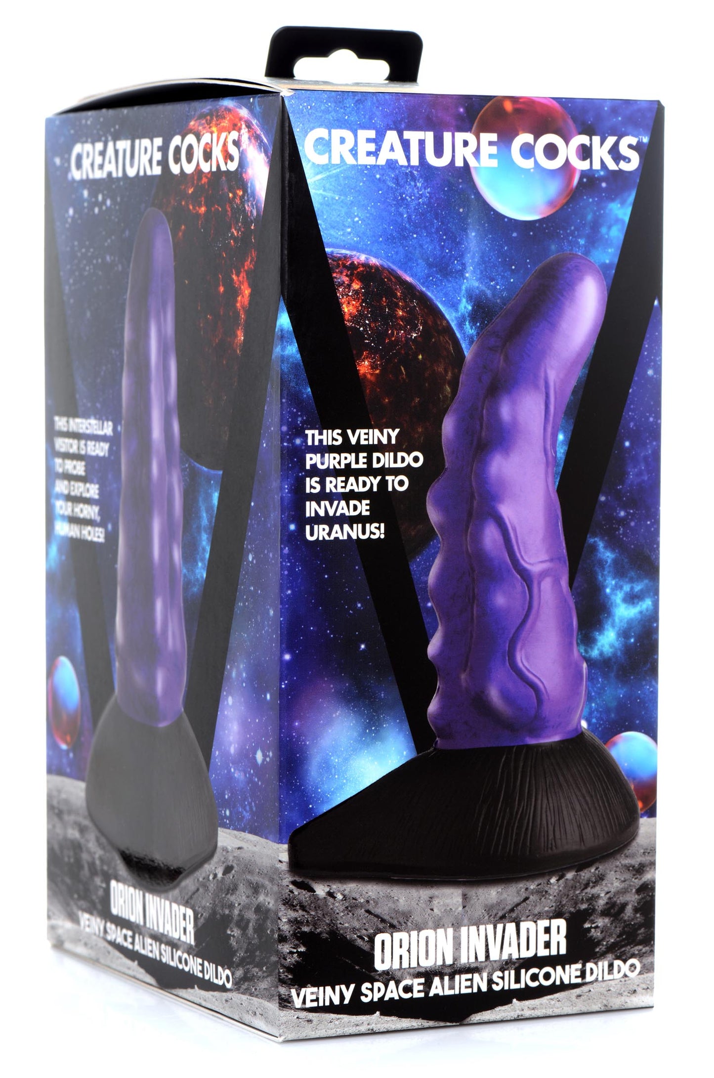 Orion Invader Veiny Space Alien Silicone Dildo - UABDSM