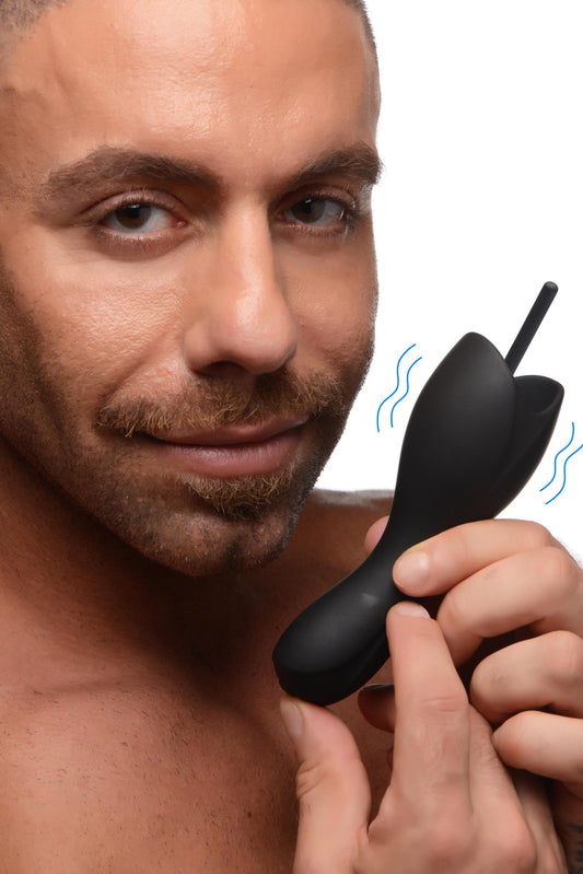 10X Vibrating Penis Head Teaser with Urethral Sounds - UABDSM