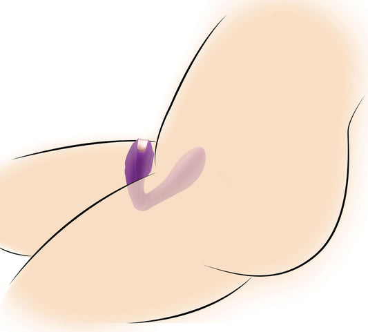 Pose Plus 10X Pulsing Bendable Silicone Vibrator - UABDSM