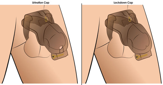 Lockdown Customizable Chastity Cage - Black - UABDSM