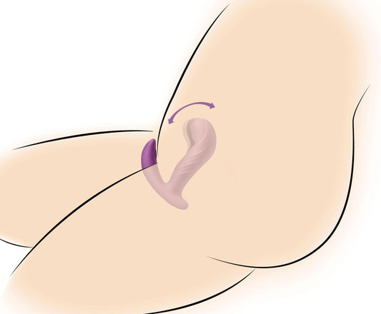 G-Rocker 10X Come Hither Silicone Vibrator with Remote Control - UABDSM