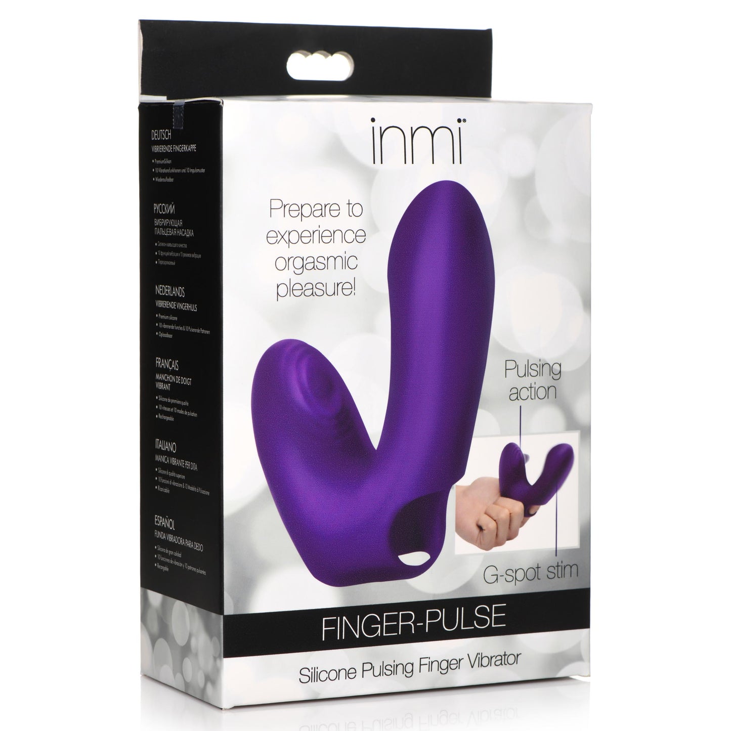 Finger-Pulse Silicone Pulsing Finger Vibrator - UABDSM
