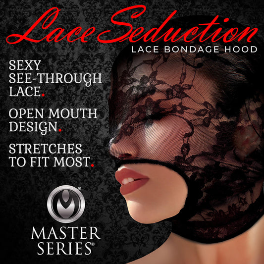 Lace Seduction Bondage Hood - UABDSM
