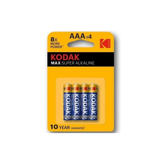 Alkaline Super Max AAA LR3 Battery Blister of 4 Alkaline Super Max AAA LR3 Battery Blister of 4 - UABDSM
