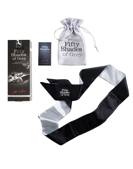 All Mine - FSoG Satin Deluxe Blindfold - UABDSM