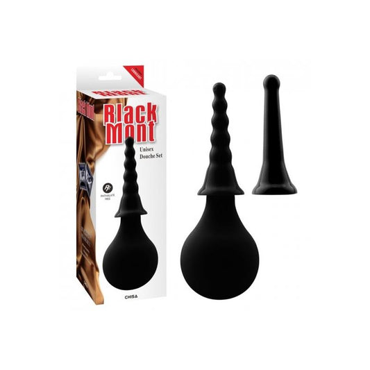 Anal Douche Set 15 cm Black Anal Douche Set 15 cm Black - UABDSM