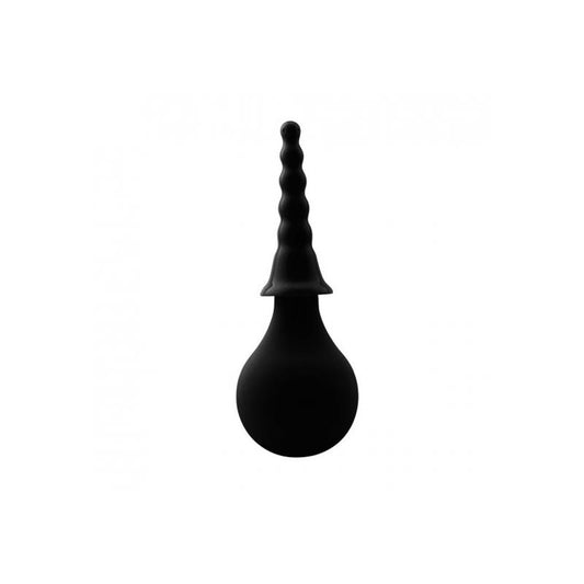 Anal Douche Set 15 cm Black - UABDSM