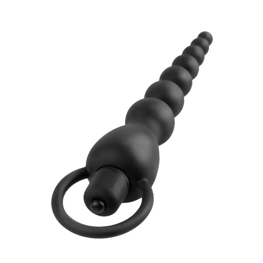 Anal Fantasy Collection Elite Power Beads - Colour Black - UABDSM