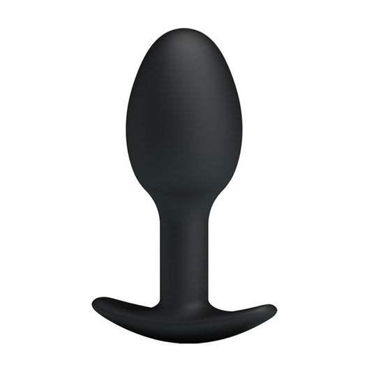 Anal Plug Black with Ball Anal Plug Black with Ball - UABDSM