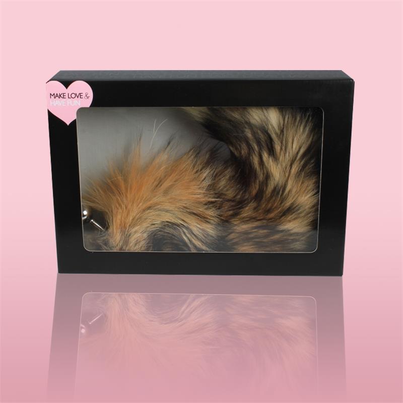 Anal Plug with Fox Tail Size S - UABDSM