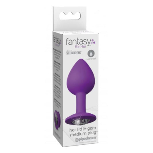 Anal Plug with Gem Size Medium Anal Plug with Gem Size Medium - UABDSM