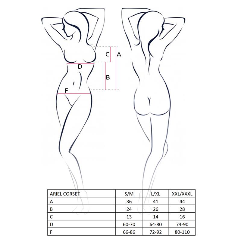 ARIEL Corset White - UABDSM