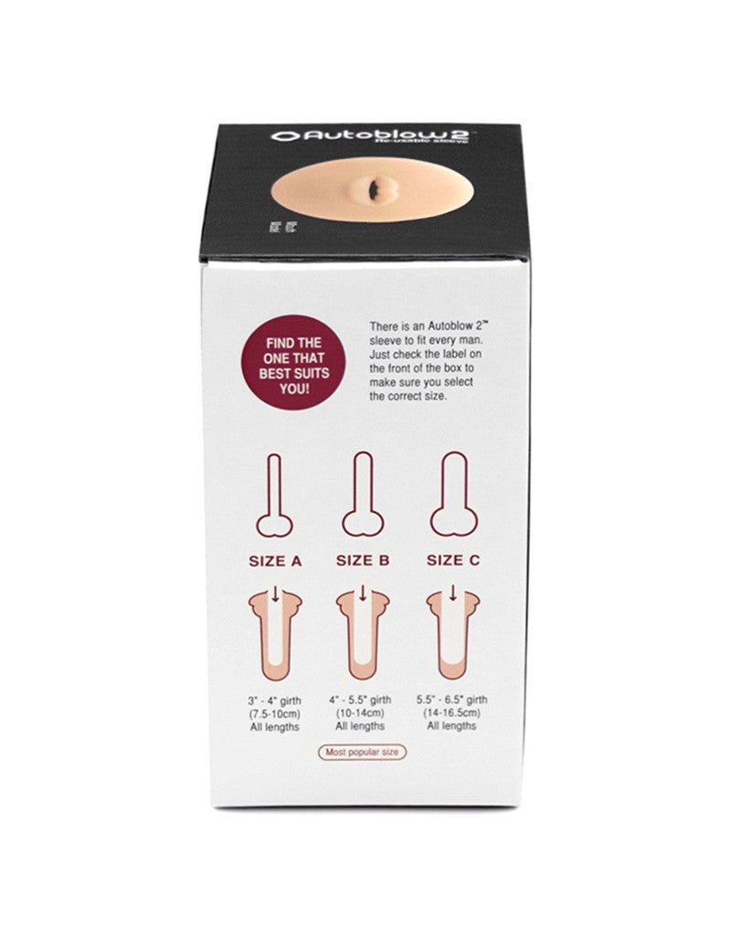 Autoblow 2+ Replacement Mouth Sleeve Size A - UABDSM