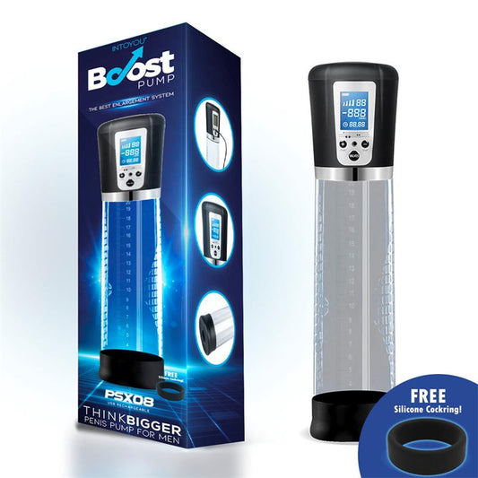 Automatic Penis Pump with LCD Screen PSX08 USB Automatic Penis Pump with LCD Screen PSX08 USB - UABDSM