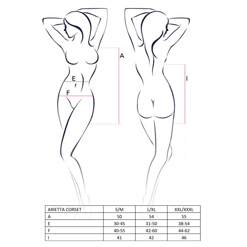 ARIETTA Corset Black - UABDSM