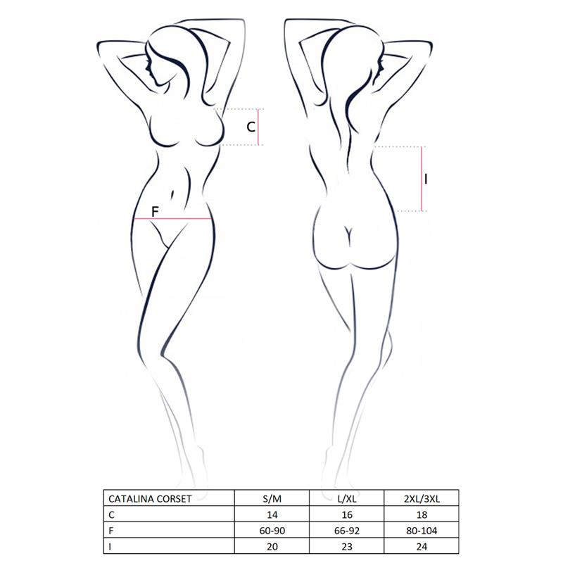 Catalina Corset White - UABDSM