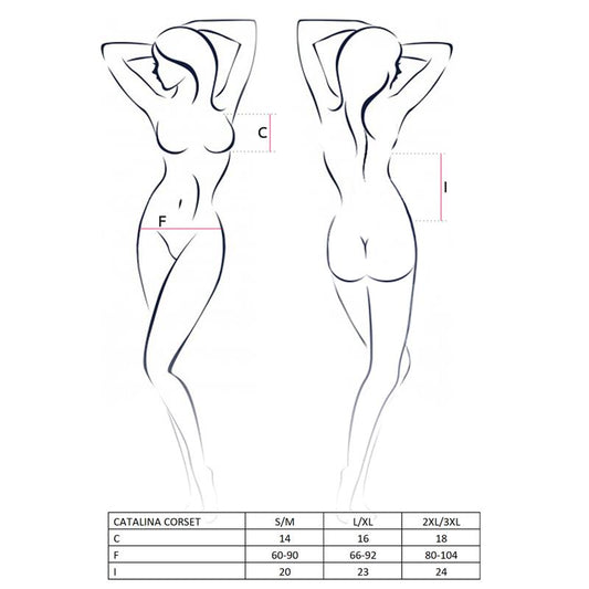 Catalina Corset White - UABDSM