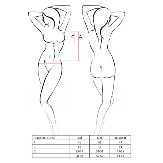 Deborah Corset Black - UABDSM