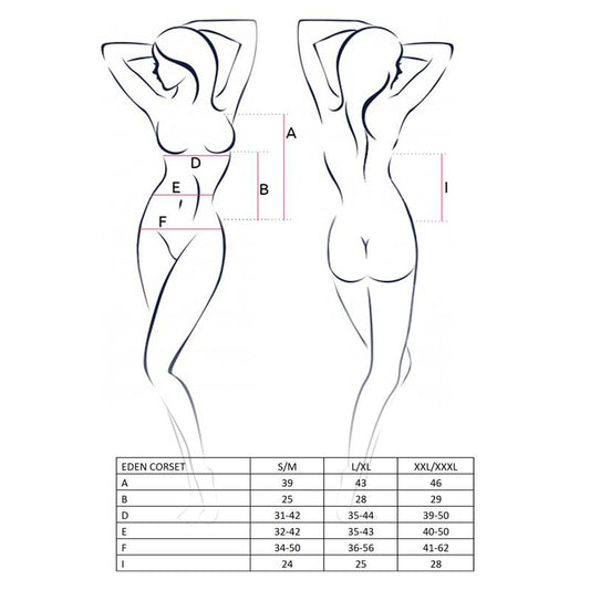 Eden Corset Blue Eden Corset Blue - UABDSM