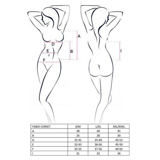 Fabio Corset Black Fabio Corset Black - UABDSM