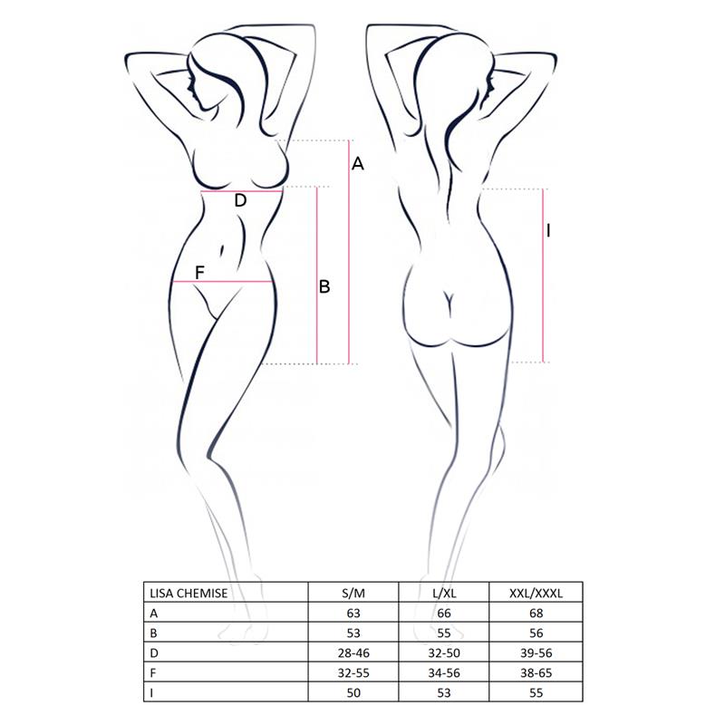 Lisa Chemise Red - UABDSM