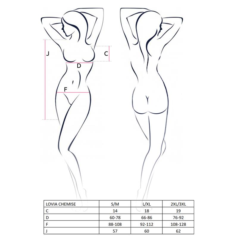 Lovia Chemise Black - UABDSM