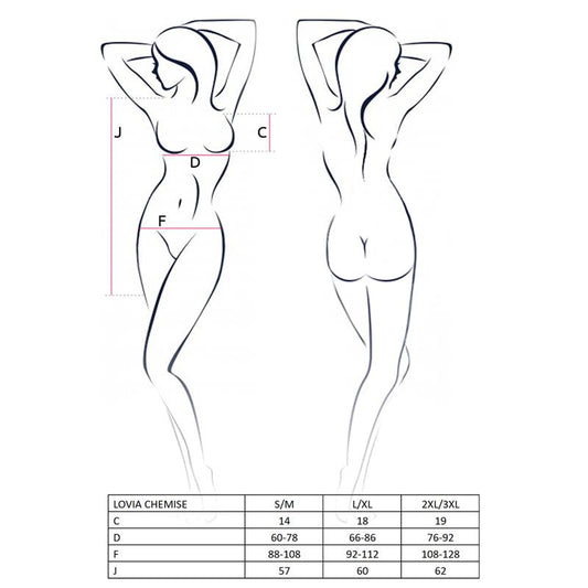 Lovia Chemise Black - UABDSM