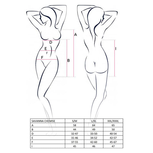 Savanna Chemise Red - UABDSM