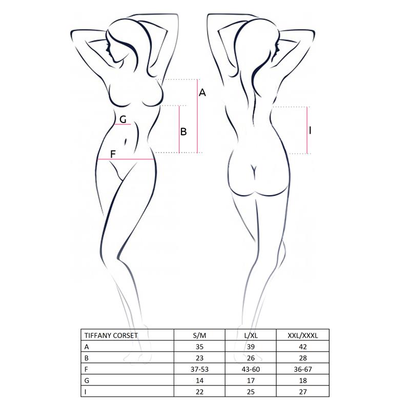 TIFFANY Corset Red - UABDSM