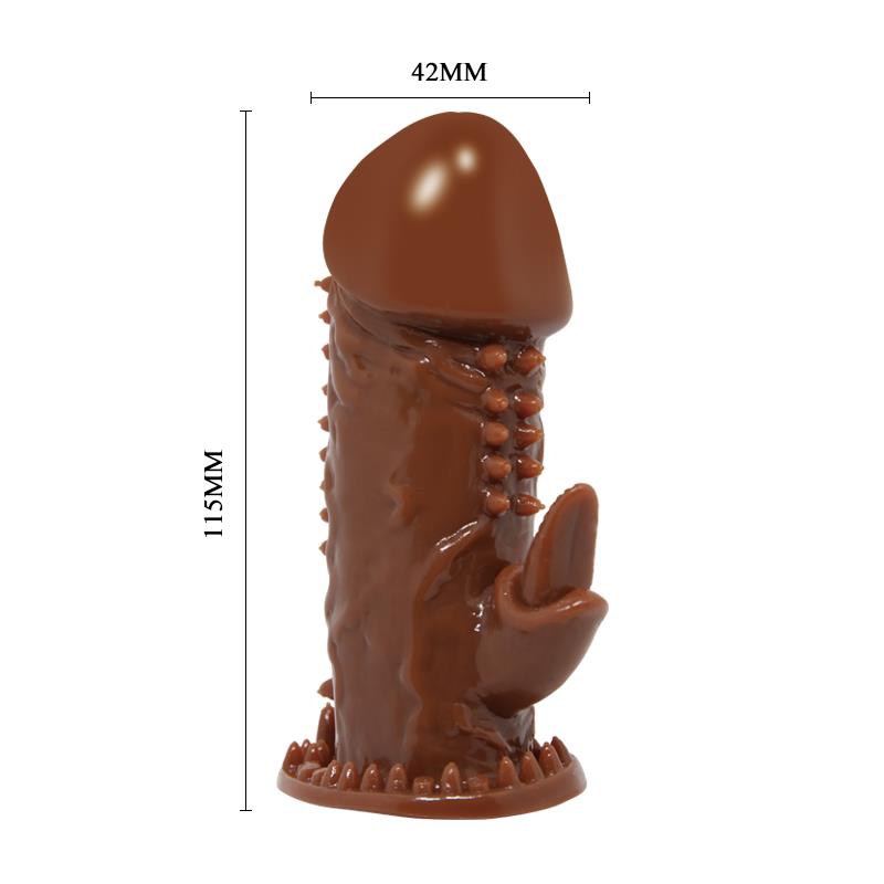 Baile Penis Sleeve Wolftooth Brown - UABDSM