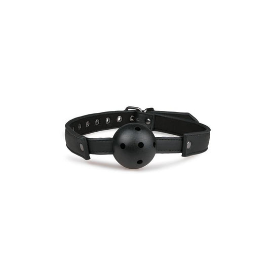Ball Gag With PVC Ball - Black - UABDSM