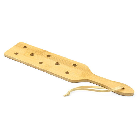 Bamboo Paddle with Hearts 33 cm - UABDSM