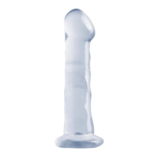 Basix Rubber Works 1651 cm Dong with Suction - Colour Clear Basix Rubber Works 1651 cm Dong with Suction - Colour Clear - UABDSM